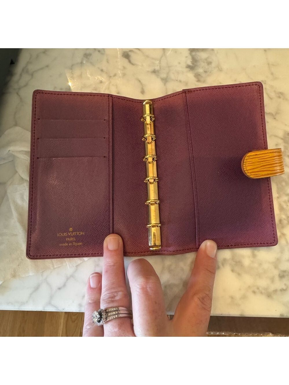 Louis Vuitton - PM Agenda - Yellow Epi - EUC AUTHENTIC - Picture 7 of 7